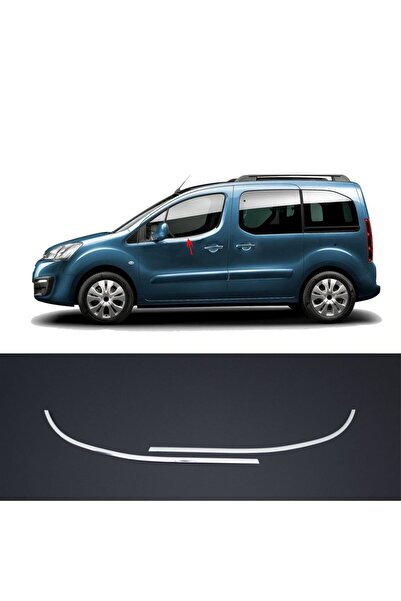 Niken Peugeot Partner Tepee Cam Çıtası Kromu Nikelajı 2008 Sonrası