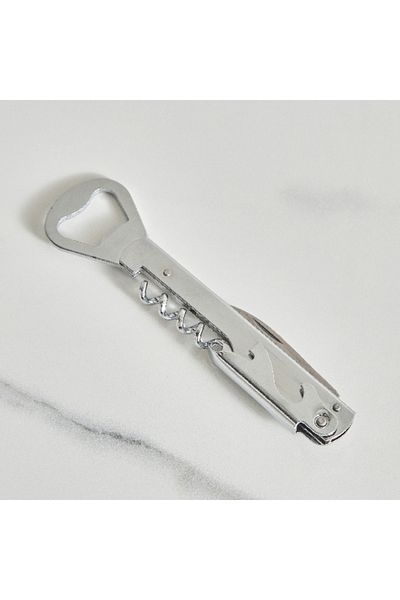 Home Box Barwell Waiters Corkscrew and Opener with Knife