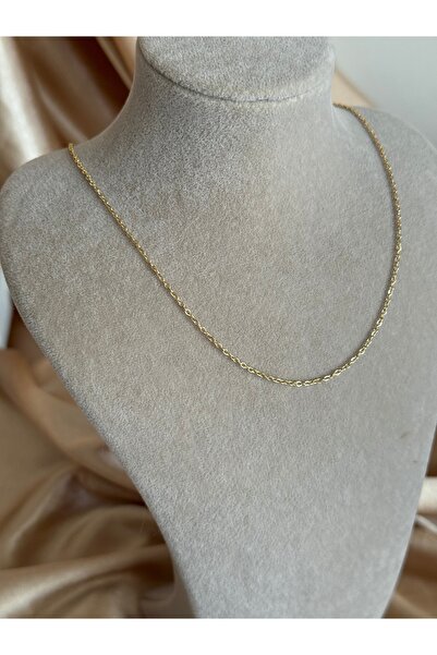 Nour Co Çelik Ince Kolye Zinciri 45cm & Charm Zinciri & Charm Kolyeni Tasarla