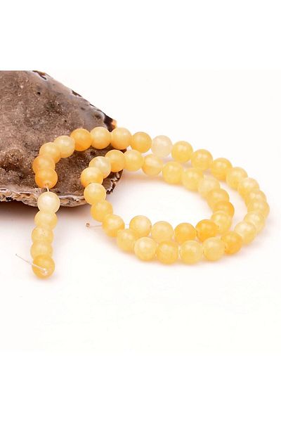 Taş Sandığı Calcite Stone String (8 Mm)