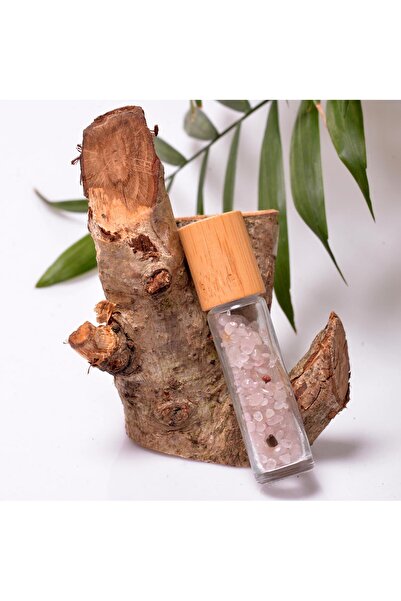Taş Sandığı Pembe Kuvars Taşı Roll-On - Esans Şişesi