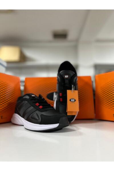 M.P. Black-White Men's Sports Shoes