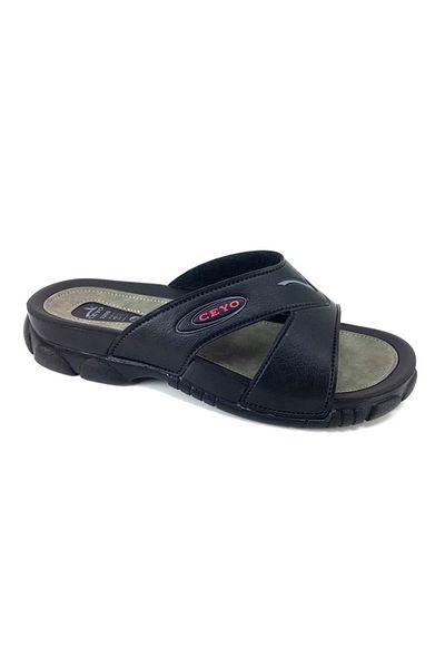 Ceyo 3200 1 Anatomical Men's Slippers - Black