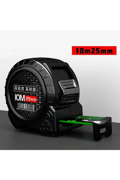 DUTRIEUX 10M25MM 3/5/10M Metric Measuring Tape Self Locking Fluorescent Steel Tape Measure High Precision Wea
