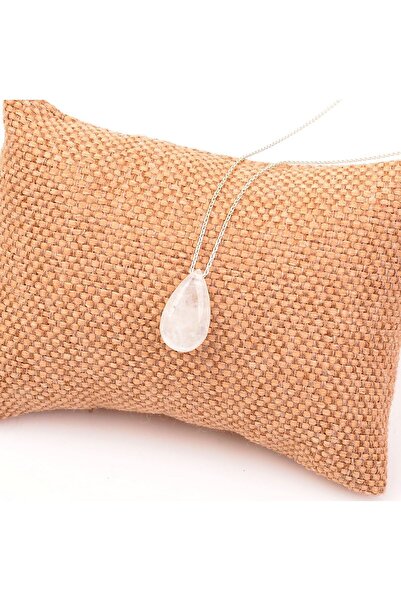 Taş Sandığı Ay Taşı Gümüş Kolye