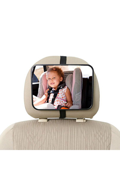 EAFC Ajustable Wide-Angle Car Rear Seat Reflective Mirror Child Safety Lens Pillow Home Security