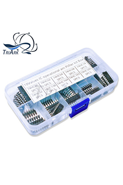 Choice مجموعة متنوعة من المكونات الإلكترونية 50 قطعة/الوحدة 74HC00 74HC02 74H...