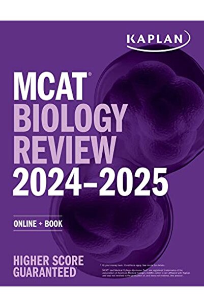 Kaplan Publishing مراجعة امتحان MCAT لعلم الأحياء 2024-2025