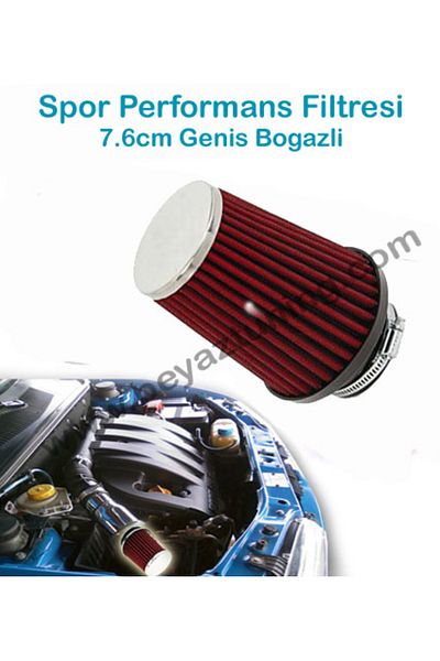 Universal Performance Air Filter Sports Filter Narrow Neck