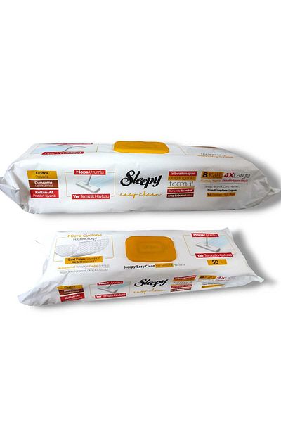 Sleepy Easy Clean Floor Cleaning Towel Arabian Soap 50Pcs 4XL