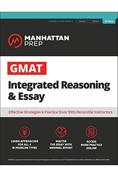 Kaplan دليل الاستراتيجية في التفكير المتكامل والمقال في اختبار GMAT + الموارد...