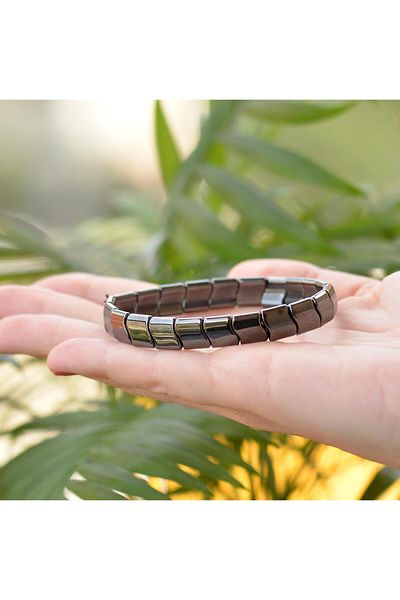 Taş Sandığı Hematite Stone Bracelet