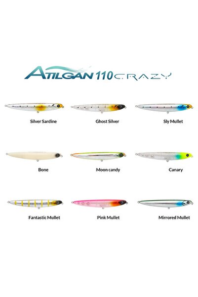 Hanfish Atılgan Crazy 11cm 14gr Su Üstü Yem
