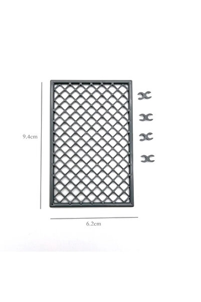 Choice كتل بناء رمادية فاتحة كتل بناء MOC شبكة واقية سياج عسكري زنبركي سلكي حرب