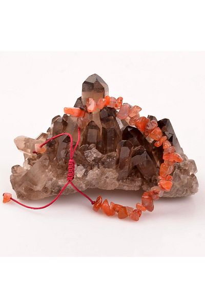 Taş Sandığı Adjustable Agate Stone Bracelet