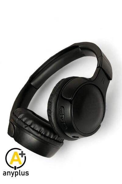a+ anyplus Ap-01 Bluetooth Kablosuz Kulaklık Kulak Üstü Siyah Ios Android Uyu...