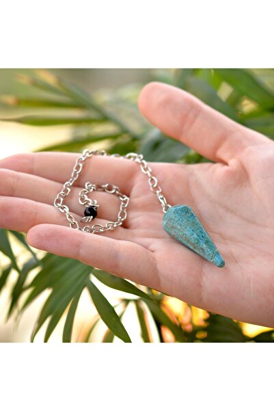 Taş Sandığı Apatit Taşı Pandül - Sarkaç