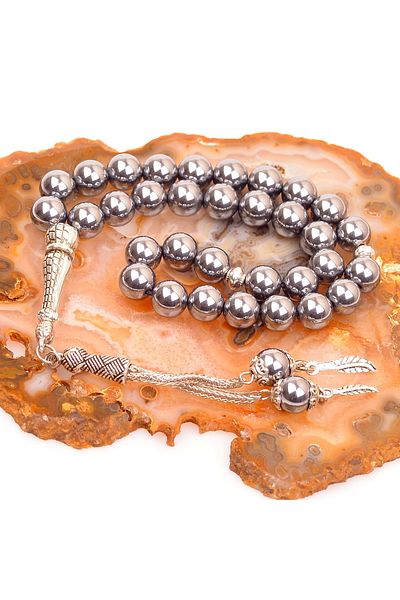Taş Sandığı Terahertz Stone Rosary (8 mm)