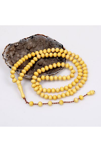 Taş Sandığı 8 mm Orange Tree Prayer Rosary - Systemized