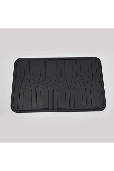 choice2 1pcs black Universal Car Floor Pads Anti-skid Pedal Mat Interior Acce...
