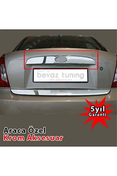 Niken Hyundai Accent Era Bagaj Çıtası Kromu Nikelajı