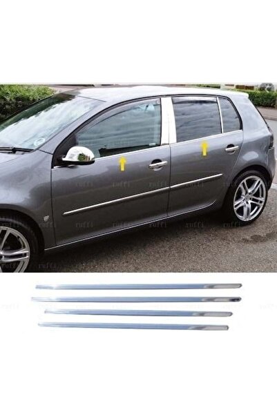 Niken Volkswagen Golf 5 Cam Çitası Kromu Nikelajı