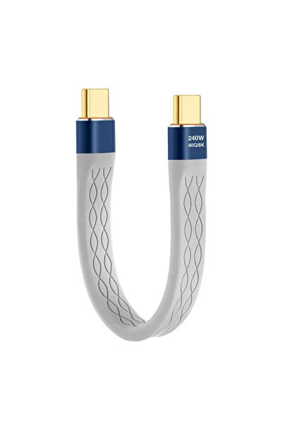 Choice كابل USB-C ذكر إلى ذكر من NNBILI PD بطول 13 سم، يدعم الشحن السريع بقدر...