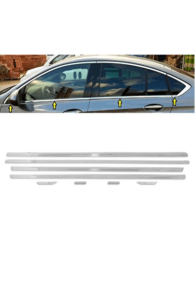 Niken Opel Insignia Alt Cam Çıtası Kromu Nikelajı 2017 Sonrası