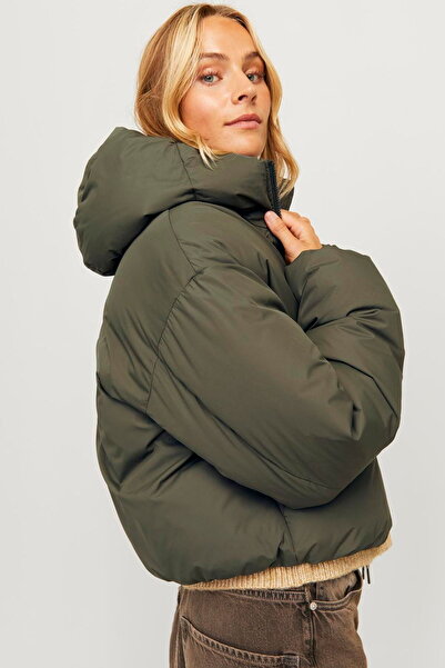 Jack & Jones Γυναικείο παλτό Lolly με κουκούλα Puffer