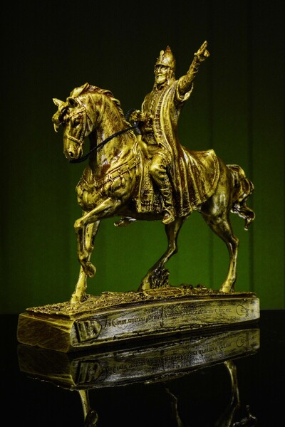 Narçiçeği Takı ve Hediyelik Eşya Özel Tasarım Atlı Osmanlı Padişahı Fatih Sul...