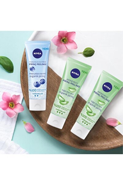 NIVEA Arındırıcı Organik Pirinç Peeling 75 ml X2