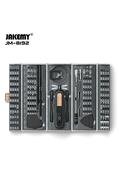 Choice 180 in 1 Manual JAKEMY 180 in 1 Precision Electric Screwdriver Set Cordless Magnetic Screwdriver Ele