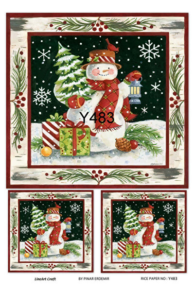 LİNEART ورق ديكوباج نحاسي Lineart 29X42 رقم: Y483