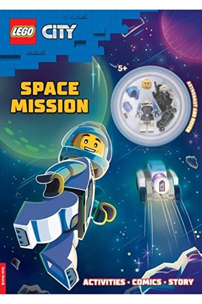 BUSTER BOOKS كتاب أنشطة ليغو (R) سيتي: مهمة فضائية (مع شخصية رائد فضاء ومركبة فضائية)