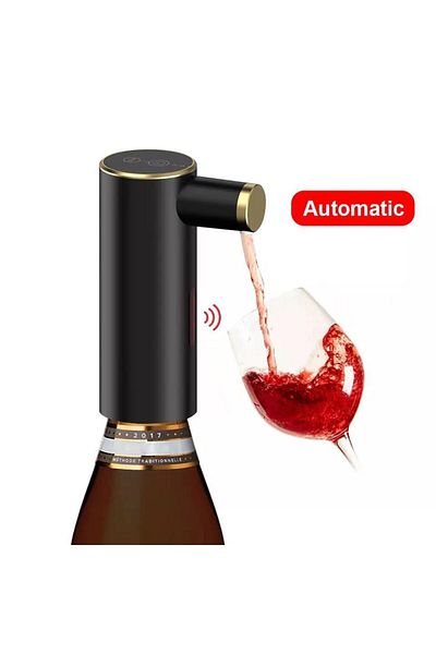 Choice Black Smart Quantitative Alcohol Dispenser Professional High End Whiskey Pump Dispenser Liquor Pump
