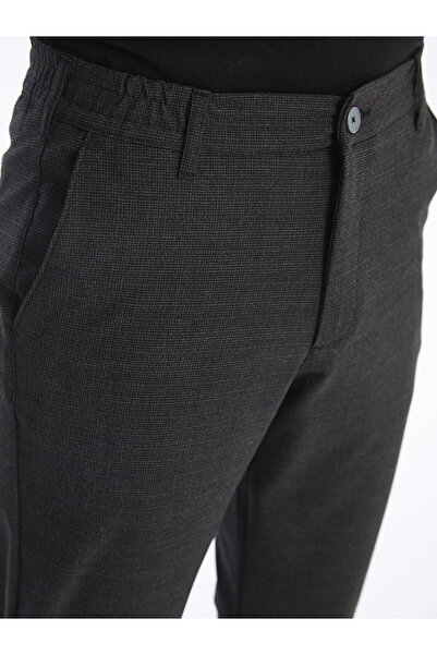 LC Waikiki New Season Slim Fit Plaid Men's Trousers