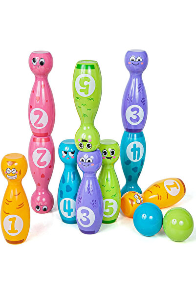 Choice مجموعة بولينج للأطفال من قطعة واحدة، مجموعة بولينج كرتونية للأطفال، أل...