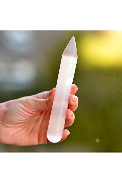 Taş Sandığı Selenit Taşı Çubuk