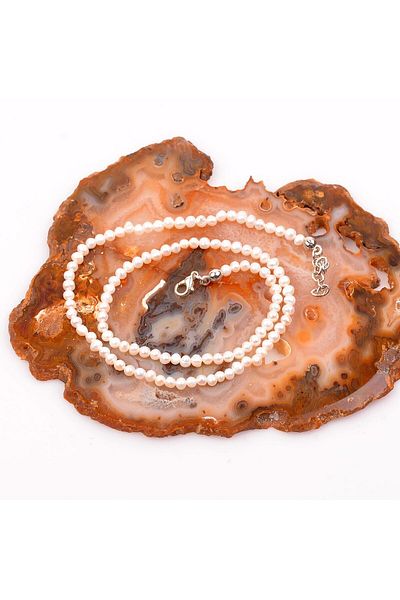 Taş Sandığı Pearl String Necklace - 5 mm