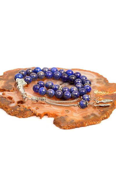 Taş Sandığı Lapis Lazuli Stone Rosary 8 mm