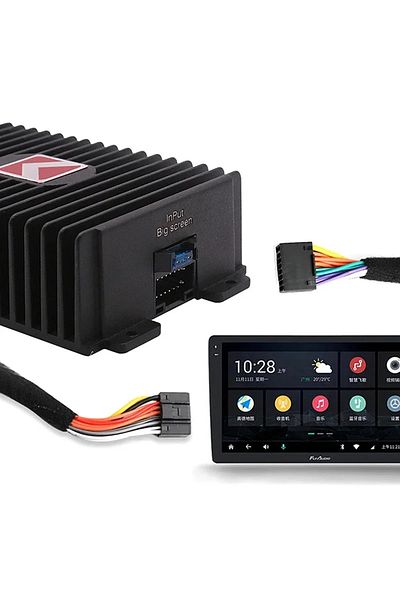 ZUIDID مكبر صوت DSP للسيارة، معزز صوت عالي الدقة، معالجات صوت رقمية 4*80 وات لمكبر صوت أندرويد...