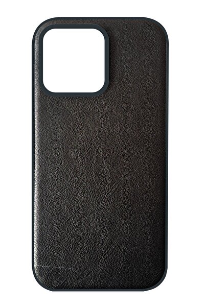 Akfa iPhone 15 Pro Uyumlu Ignore Serisi Lüks Deri Desenli Telefon Kılıfı