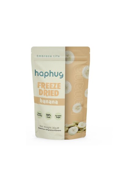 HapHug 3 Pack Winter Fruits - Orange, Banana, Apple Freeze Dry Fruit