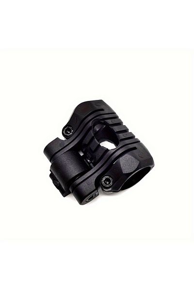 Choice Black Helmet Flashlight Holder 25mm Multi-angle Plastic Light Clamp Mount With Wrench Side Rail Moun