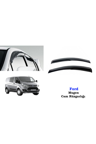 Universal Ford Custom Mugen Cam Kenar Rüzgarlığı 2'li