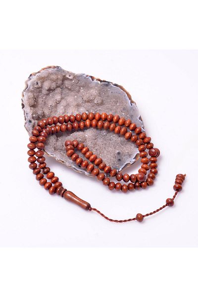 Taş Sandığı Brown Boxwood Prayer Rosary