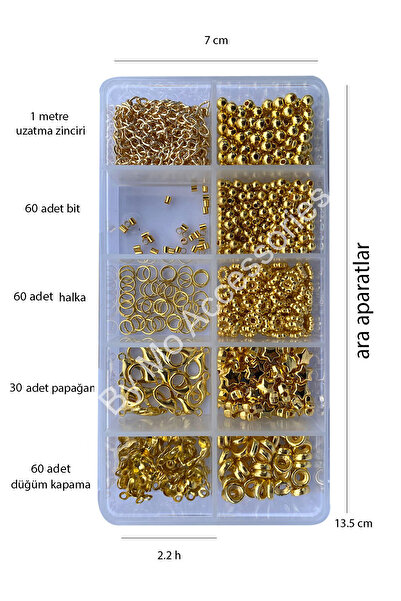 By MO Accessories Inel Bit Papagal de culoare aurie cu închidere prin nod - A...