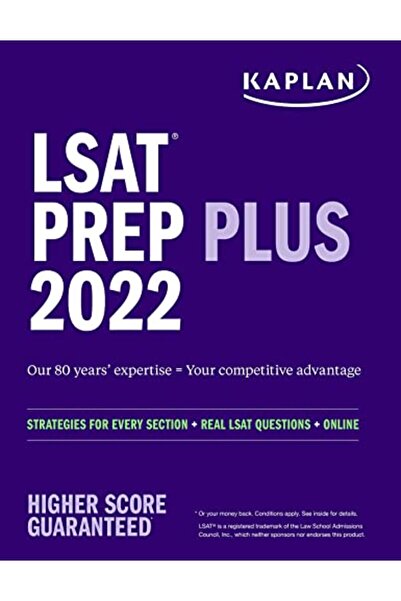 Kaplan Publishing LSAT Prep Plus 2022-2023: استراتيجيات لكل قسم + أسئلة LSAT ...