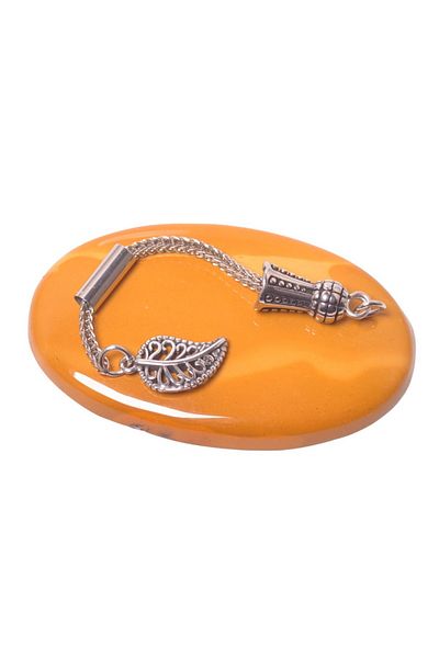 Taş Sandığı Single Spike Steel Tassel - Non-Tarnish
