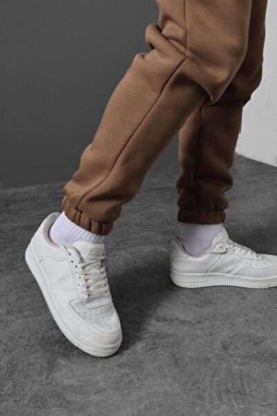 Slatra Ανδρική φόρμα καφέ Basic Elastic Leg